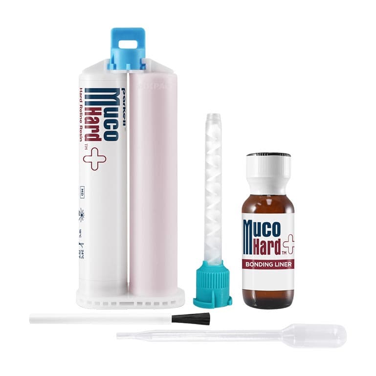 MucoHard+ Hard Denture Reline Kit, Self-Cure, Translucent Pink, 50 mL Cartridge, S640 thumbnail 18