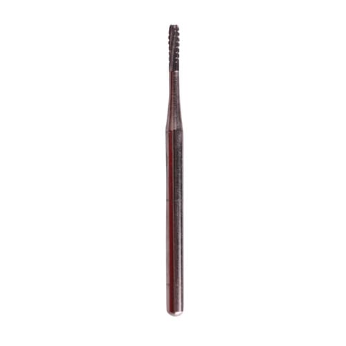 SS White FG Surgical Length Carbide Bur, Straight Fissure Cross Cut, Round End, #1557, 1.0 mm Head Diameter, 5/Pkg, 14059-5 thumbnail 6