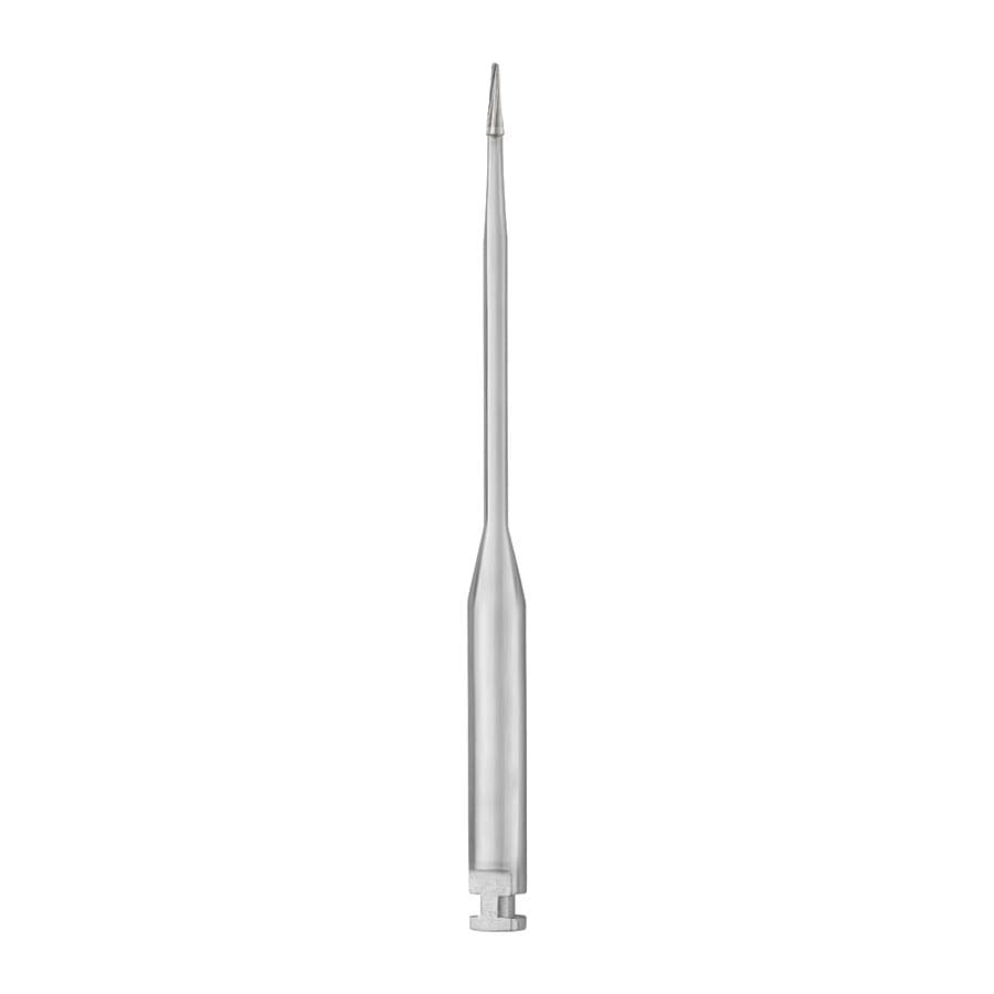 SS White EndoGuide Precision Micro Endodontic Bur EG6, RA (Right Angle), Tapered Fissure Round End, 2.5 mm Head Length, 5/Pack, #14795 thumbnail 3