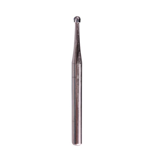 SS White Standard Operative Carbide Bur, HP, Round, #2, 1.0 mm Diameter, 10/Pk, 14826 thumbnail 10