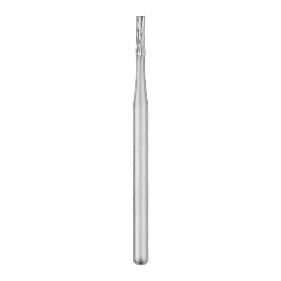 SS White #557 Carbide Bur, HP, Straight Fissure Flat End Cross Cut, 1.0 mm Diameter, 3.8 mm Length, 10/Pk, 14871 thumbnail 6