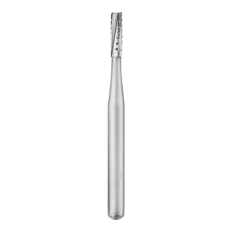 SS White FG #558 Straight Fissure Crosscut Carbide Bur, Flat End, Friction Grip, 1.2 mm Diameter, 3.8 mm Head Length, 10/Pk, 15009 thumbnail 6
