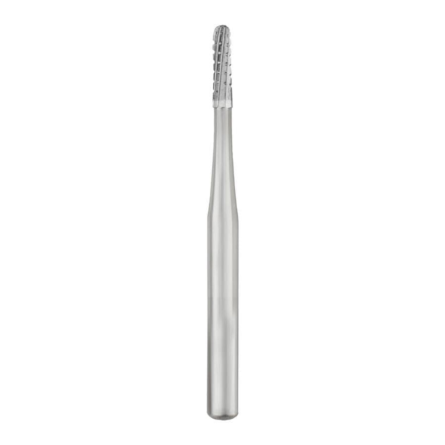 SS White FG #1556 Carbide Bur, Straight Round End Cross Cut Fissure, 0.8 mm Diameter, 3.5 mm Length, 10/Pk, 15020 thumbnail 6
