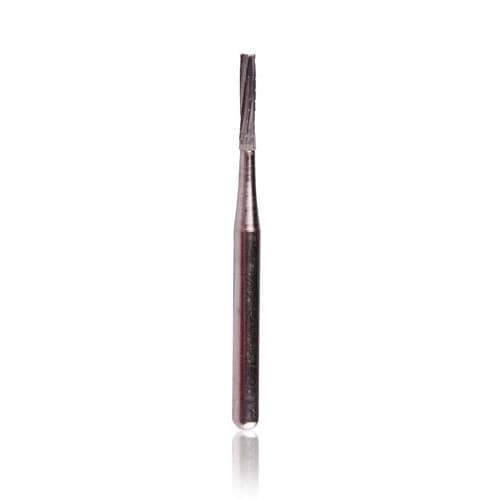SS White FG #557L Carbide Bur, Long Straight Flat End Cross Cut Fissure, 1.0 mm Diameter, 5.0 mm Length, 10/Pk, 15032 thumbnail 10