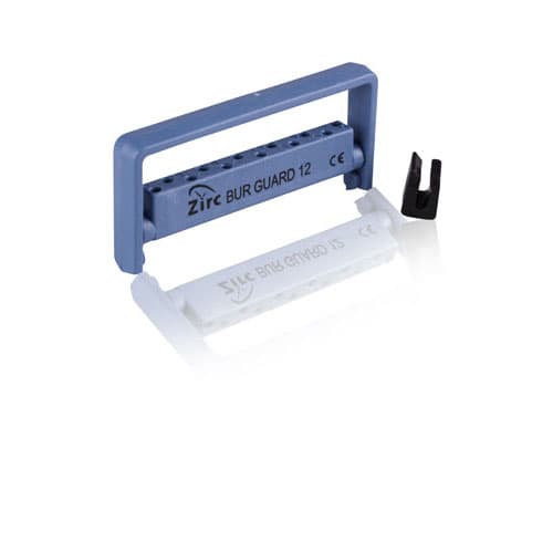 Zirc Steri-Bur Guard, 12-Hole, Blue, Autoclavable, 1/Pk, 50Z406B thumbnail 12