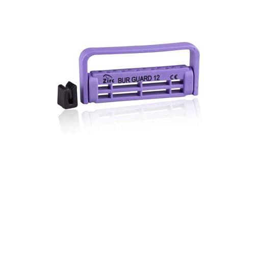 Zirc Steri-Bur Guard 12-Hole Neon Purple, Autoclavable Bur Block, 50Z406R thumbnail 6