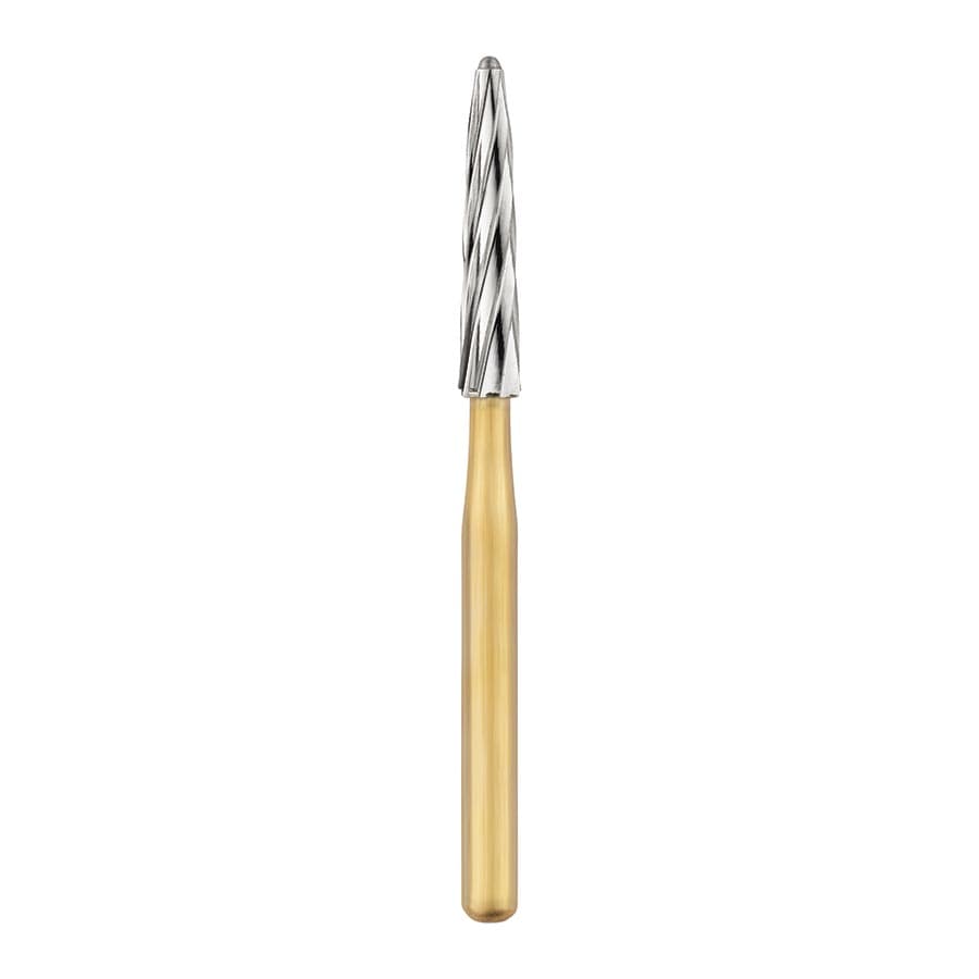 SS White Endo Safe End Carbide Bur, FG, Taper Round End, 1.8 mm Head Diameter, 24 mm Overall Length, 5/Pkg, ESE-018, 16042-5 thumbnail 6