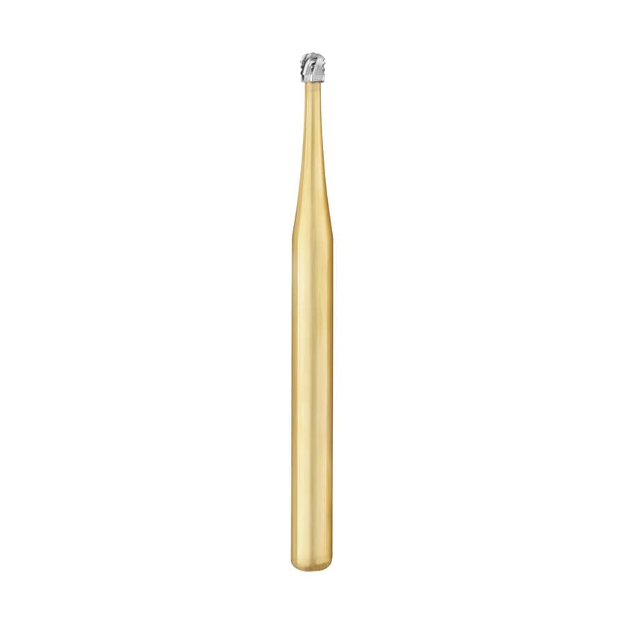 Great White Gold Series Carbide Bur, FG, Round #2R, 1 mm Diameter, 10/Pk, 18202 thumbnail 6