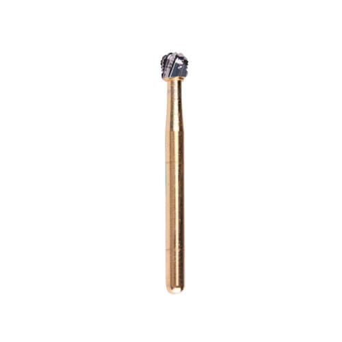 Great White Gold Series Carbide Bur, FG, Round #8R, 2.3 mm Diameter, 10/Pk, 18208 thumbnail 6