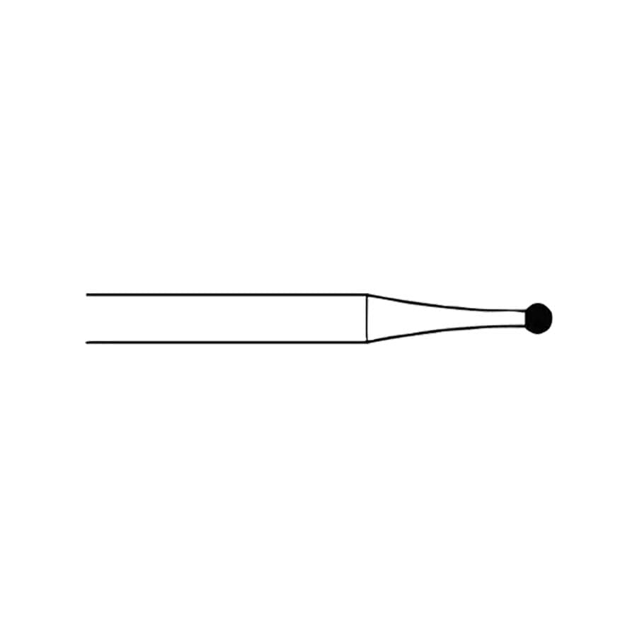 Midwest Once Sterile Operative Carbide Bur, Round #1/2, Right-Angle Latch, 2.35 mm, 25/Pkg, 314102 thumbnail 4