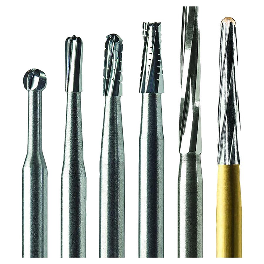 Midwest Once Sterile Surgical Carbide Bur, FGOS #1, Round, 0.8 mm, Friction Grip, 10/Pk, 314603 thumbnail 4