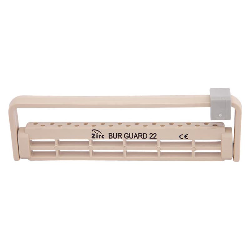 Zirc Steri-Bur Guard 22-Hole Bur Holder, Beige, Adjustable Height, Antimicrobial, 50Z410-G thumbnail 4