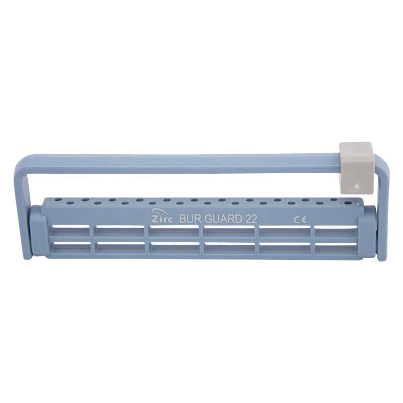 Zirc Steri-Bur Guard 22-Hole Bur Block, Blue, 50Z410B thumbnail 6