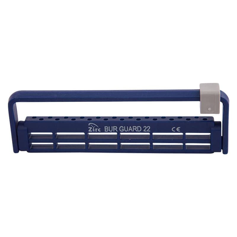 Zirc Steri-Bur Guard 22-Hole Bur Holder, Midnight Blue, Autoclavable, 1 Each, 50Z410T thumbnail 6