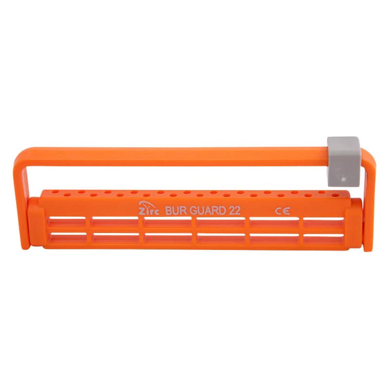Zirc Steri-Bur Guard 22-Hole, Neon Orange, Antimicrobial, 50Z410-Q thumbnail 5