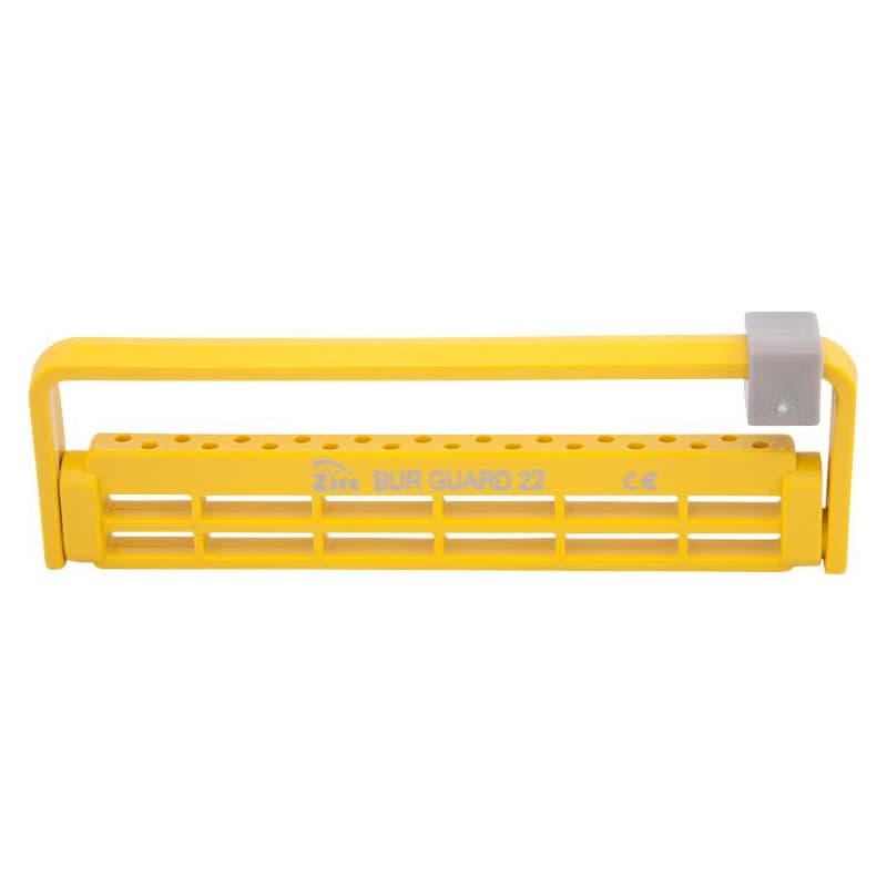 Zirc Steri-Bur Guard, 22-Hole, Neon Yellow, Fits FG/RA/HP Burs, 1/Pk, 50Z410O thumbnail 5