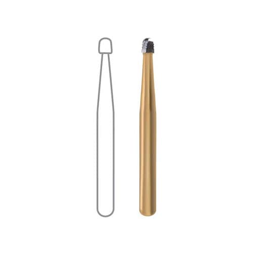 Midwest Operative Carbide Bur, FG, Round, #4, 1.4 mm, 10/Pk, 389205 thumbnail 6
