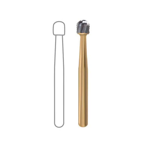 Midwest Operative Carbide Bur, FG, Round, #8, 2.3 mm, 10/Pk, 389207 thumbnail 6
