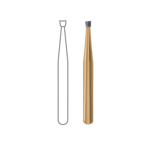 Midwest Operative Carbide Bur, FG, Inverted Cone, #35, 1.0 mm Diameter, 3.7 mm Length, 10/Pk, 389211 thumbnail 6