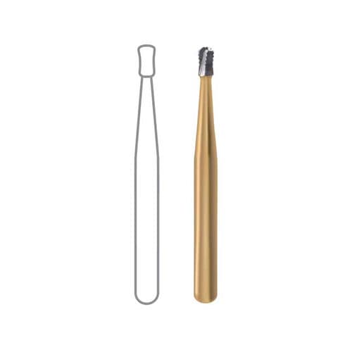 Midwest Operative Carbide Bur #332, FG, Pear Shape, Round End, 6 Flutes, 1.2 mm Diameter, 1.6 mm Length, 10/Pkg, 389263 thumbnail 5