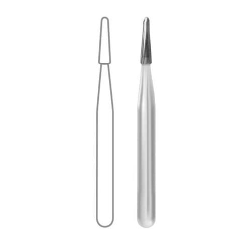 Midwest Operative Carbide Bur FG #1170, Taper Dome End, 1.0 mm Diameter, 3.7 mm Length, 10/Pk, 389272 thumbnail 5
