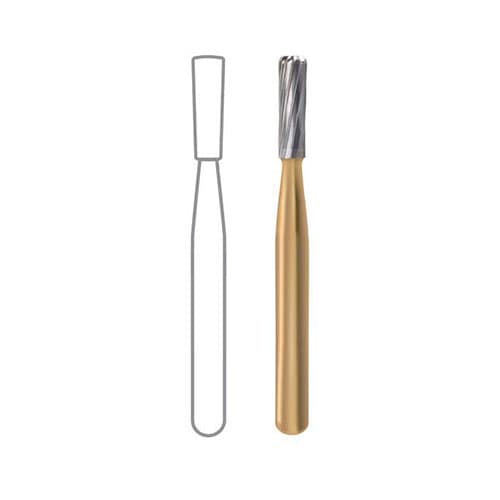 Midwest® Trimming and Finishing Carbide Bur, FG - Inverted Taper 12 Blade, #7304, 1.4 mm Diameter, 4.4 mm Length, 10/Pkg, 389520 thumbnail 5