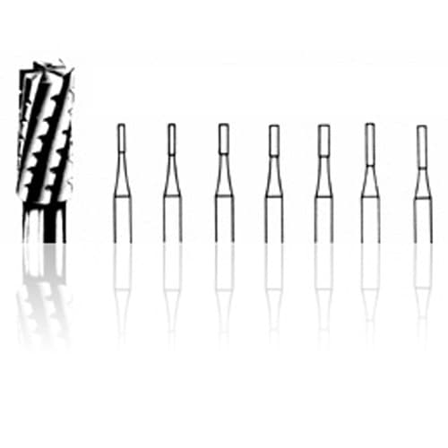 Integra Miltex Carbide Bur #557 Friction Grip Short Shank, 10/Pack, DFG557S thumbnail 2