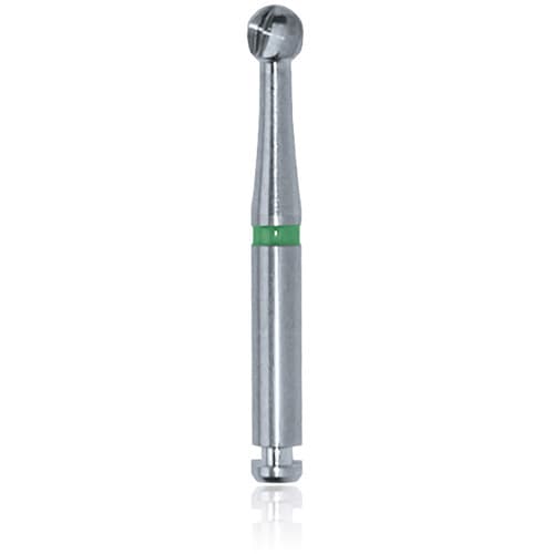 NTI #10 Sharp Round Carbide Bur, Right Angle Latch, 2.7 mm Head Diameter, 5/Pkg, H10S-RA thumbnail 3