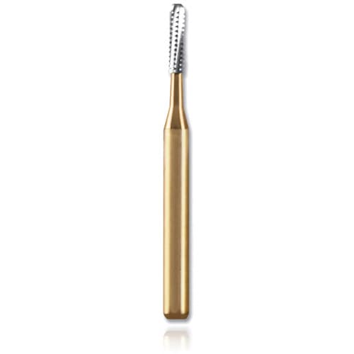 Razor Operative Carbide Bur, FG, Round End Cylinder, #1557, 1.0 mm Diameter, 4.2 mm Length, 10/Pk, H1557RZ-FG thumbnail 10