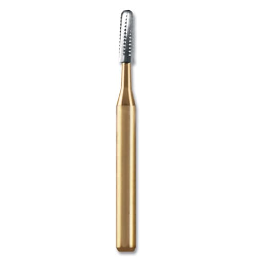 Razor Operative Carbide Bur, FG, #1558, Round End Cylinder, 1.2 mm Diameter, 4.2 mm Length, 10/Pk, H1558RZ-FG thumbnail 10