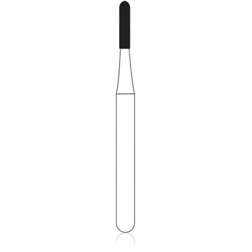 NTI 2-Piece Operative Carbide Bur, FG - Tapered Fissure, #169, 0.9 mm Diameter, 4.2 mm Length, 100/Pkg, H169-FG100 thumbnail 3