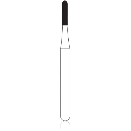 NTI 2-Piece Operative Carbide Bur, FG - Tapered Fissure, #170L (H23L-010), 1.0 mm Diameter, 6.0 mm Head Length, 5/Pkg, H170L-FG thumbnail 4