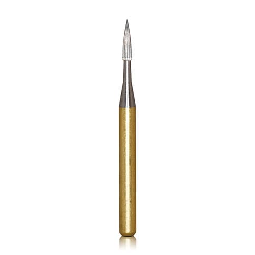 Kerr Razor Sculpt Carbide Bur, #246, Flame, FG, 0.9 mm Diameter, 3.6 mm Length, 5/Pk, H246RZS-009 thumbnail 5