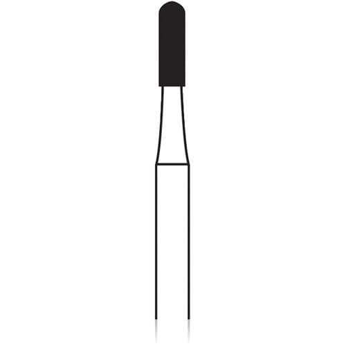 NTI #1558 Straight Handpiece Carbide Bur, Round End Cylinder, 1.2 mm Diameter, 5/Pkg, H31R-012HP thumbnail 4