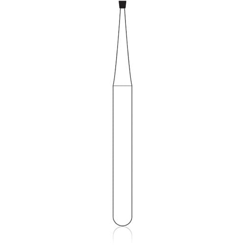 NTI 2-Piece Operative Carbide Bur, FG - Inverted Cone, #33-1/2, 0.6 mm Diameter, 0.6 mm Length, 100/Pkg, H33.5-FG100 thumbnail 3