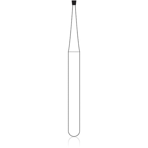 NTI 2-Piece Operative Carbide Bur, FG - Inverted Cone, #35 (H35-FG), 1.0 mm Diameter, 1.0 mm Length, 5/Pkg thumbnail 5