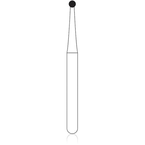 NTI 2-Piece Operative Carbide Bur, FGSS - Round, #4, 1.4 mm Diameter, 5/Pkg, H4-FGSS thumbnail 5