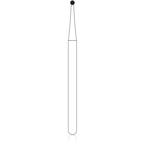 NTI Surgical Carbide Bur, Round #6, 1.8 mm, Right-Angle Latch, Surgical Length, 5/Pkg, H6-RASG thumbnail 6