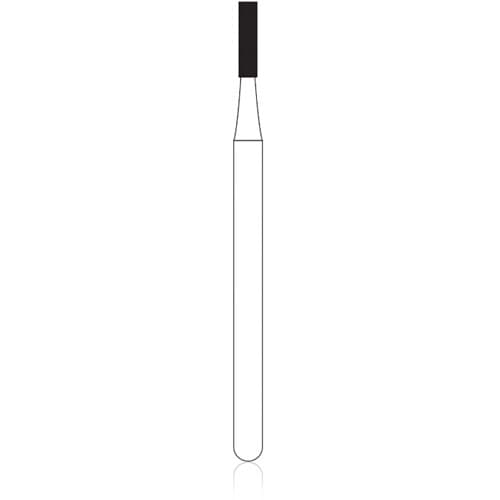 NTI Surgical Carbide Bur, Tapered Fissure #701, Friction Grip, Surgical Length, 1.2 mm Diameter, 4.2 mm Head Length, 5/Pkg, H701-FGSG thumbnail 4