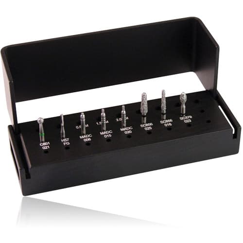 Kerr Rotary DiTolla Reverse Preparation Logic Set, 8 Burs, FG Shanks, LS-7551 thumbnail 5