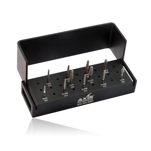 NTI Diamond Logic Set – Lowe Crown and Bridge Set, 11 Burs, LS-7559 thumbnail 4