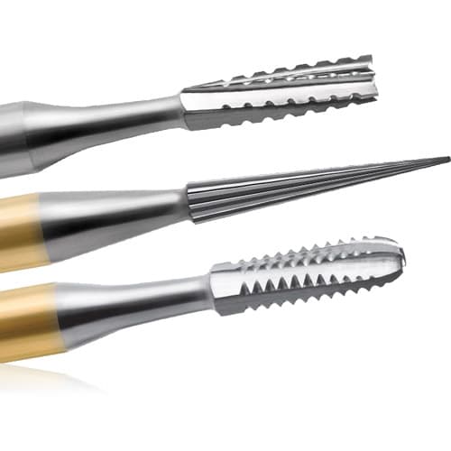 Coltene Alpen Carbide Operative & Surgical Bur, RA Round #1, 0.8 mm Diameter, 10/Pkg, R200001 thumbnail 4