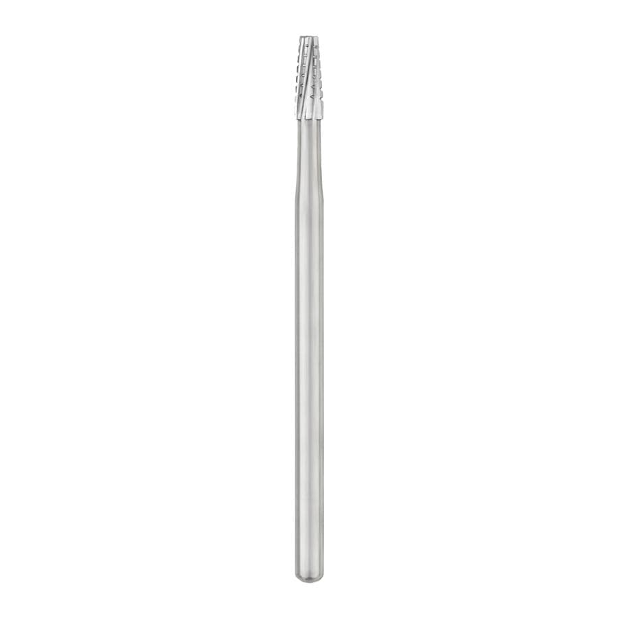 SS White #702L Oral Surgery Carbide Bur, Cross Cut Tapered Fissure, HP Shank #2, 1.6 mm Head, 51 mm Length, Sterile, 10/Pk, 30024 thumbnail 6