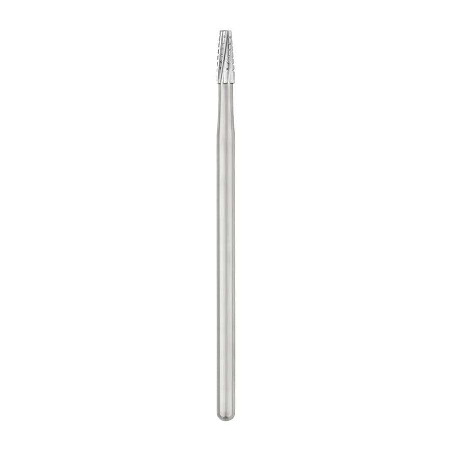 SS White #702 Oral Surgery Carbide Bur, Cross Cut Tapered Fissure, HP Shank #3, 1.6 mm Head Diameter, 65 mm Length, Sterile, 10/Pk, 30037 thumbnail 6