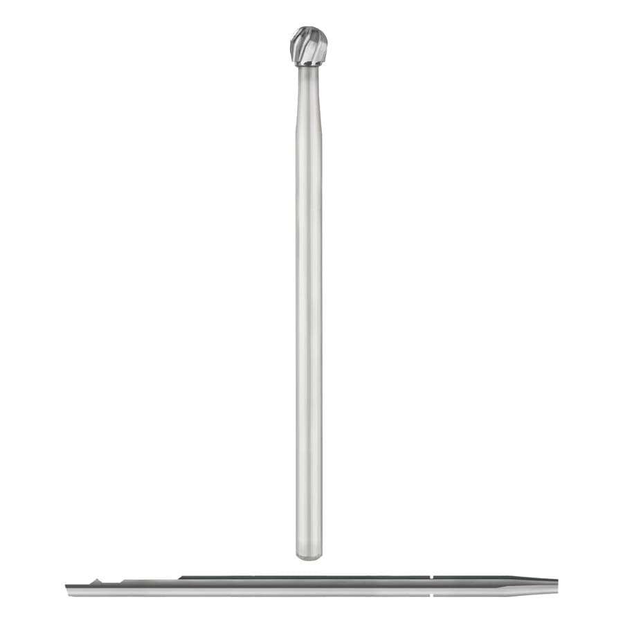 SS White Oral Surgery Carbide Bur, Round #8, HP Shank #4, 44.5 mm, 2.3 mm Diameter, Sterile, 10/Pkg, 30051 thumbnail 6