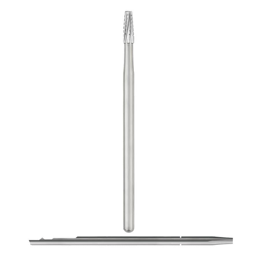 SS White #702 Oral Surgery Carbide Bur, Cross Cut Fissure, HP Shank #5, 1.6 mm Head Diameter, 59 mm Length, Sterile, 10/Pk, 30063 thumbnail 6