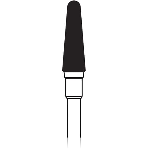 NTI® Universal Cutter - Regular Straight Cut, Round End Taper, HP Shank, Blue, #UC079-045 thumbnail 4