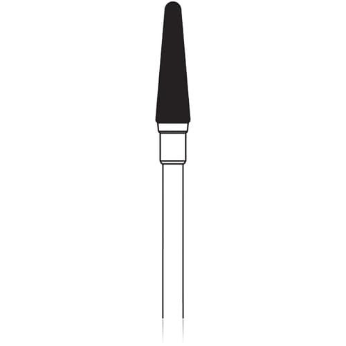 NTI® Universal Cutter SPF, Spiral Fine Cross Cut, Round End Taper, HP Shank, Purple, #UC079SPF-040 thumbnail 4