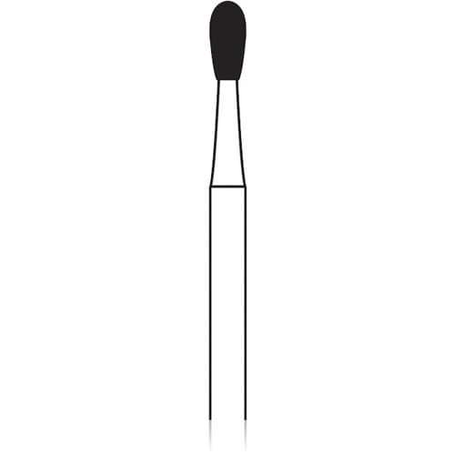 NTI Universal Cutter, Spiral Fine Cross Cut (SPF), Round End Cylinder, HP Shank, Purple Band, #UC129SPF-023 thumbnail 3