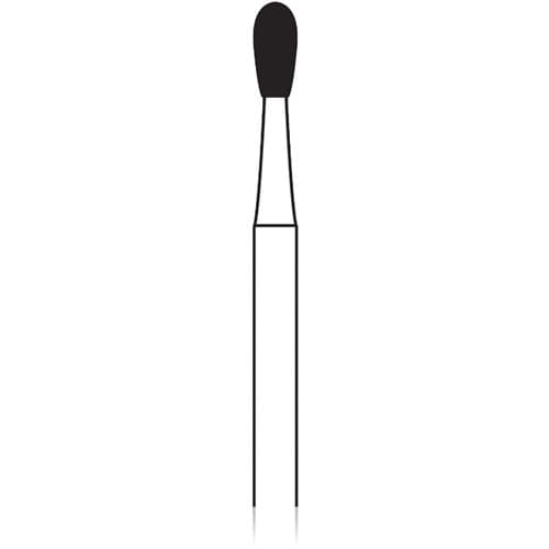 NTI Universal Cutter, Fine Cross Cut (EF), Round End Taper, HP Shank, Red Band, UC138EF-023 thumbnail 5